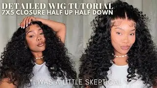 IS THIS WIG FROM SHEIN WORTH IT? UNDER $200 LONG WATER WAVE 7X5 CLOSURE FT UNICE HAIR SHEIN