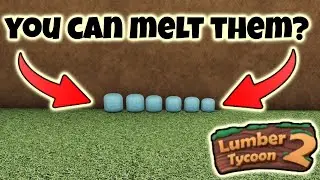 YOU CAN MELT THE WOBBLE HEAD?!? | Roblox Lumber Tycoon 2