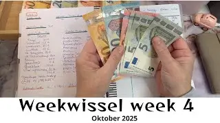Laatste week van oktober 2025! Weekwissel I euro
