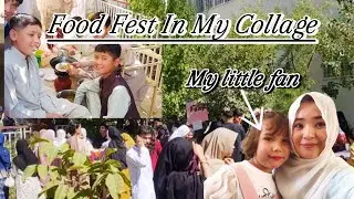 First Food Festival In My College|  طرزتهیه اشک مزاری