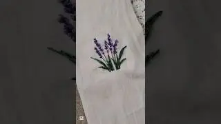 Embroidery. Lavender. #embroidery  #lavander