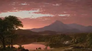 Mt. Ktaadn by American landscape painter Frederic Edwin Church | 4K Frame TV Art