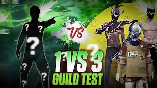 GUILD TEST 1V3 TEST FOR ENTRY INGOING 👊#freefire #guildtest #costum #proplayer #youtube #viral