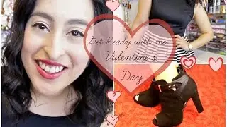 GRWM  Valentine's Day Makeup & Outfit