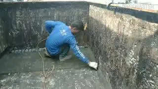 cara pasang membran bakar sistem waterproof