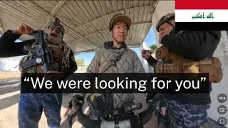 Sunset Cycling in Iraq Turned Into a Military Escort