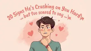 💘 20 Signs He’s Crushing on You HARD (But Too Scared to Say It!) 💘