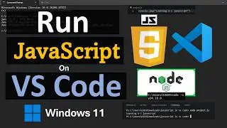 How to Run JavaScript in VS Code on Windows 11 (2026) | Run Your First JS Program | Learning A-Z