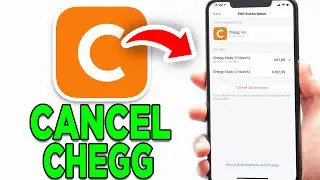 How To Cancel Chegg Subscription! - Full Guide