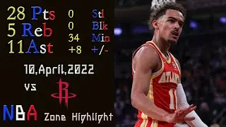Trae Young vs Rockets│All Touches, Makes, Misses│NBA FULL GAME Highlight (10/4/2022)