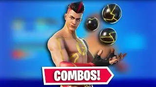 FORTNITE THEGREFG COMBOS IN LESS THAN A MINUTE! #Shorts