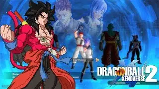Dragon Ball Xenoverse 2 - Criando Goku Xeno SSJ4