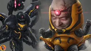 ANT-MAN QUANTUMANIA Concept Art Reveals A Horrifying Yellowjacket and M.O.D.O.K. Hybrid
