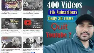 Youtube Channel Is Not Growing but I Never Give Up ! 2025 | Bhuwan Vlog