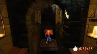 Crash Bandicoot 1 - Lights Out (No Purple Gem & Gold Relic)