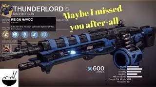 THUNDER LORD EXOTIC REVIEW (Destiny 2- FORSAKEN)