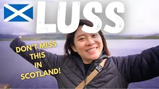 THE LOVELIEST VILLAGE IN SCOTLAND | Luss Village, Road Trip in Scotland