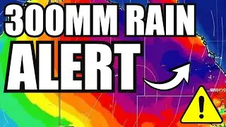 🚨 EXTREME Weather QUEENSLAND Today - 300mm Rain + Damaging Winds NOW