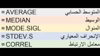 شرح الجزء العملي لمادة الاحصاء ثالث ثانوي 1445
