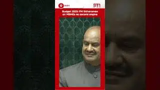 Budget 2025: FM Sitharaman on MSMEs as second engine