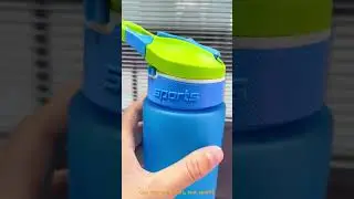 Novelty Gifts Smart Sports Plastic Bottle Luminous Scrolling Message DIY Name Led Water Bottle