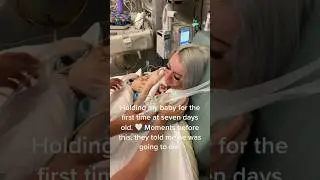 Holding My 27 Week Miracle Baby for the First Time | HE SURVIVED 🫶🏻🪽