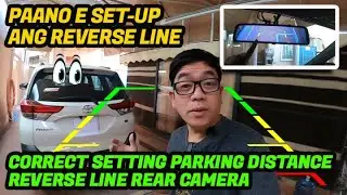 👍Rear Camera Reverse Line Correct Setting💯