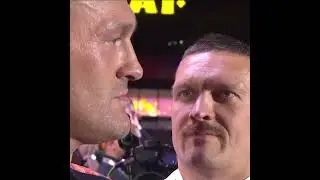 Tyson Fury Doesn't Engage With Oleksandr Usyk At Presser Face Off ❌👀