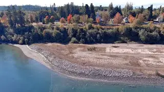 Port Gamble, Ruins of Old Lumber Mill - Autel EVO II Pro - 4K