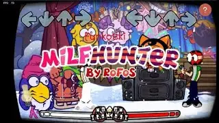 FNF FUNKORIKI SONGS Milfhunter COVER WHITE vs SLAVIK