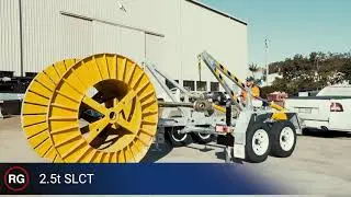 Redmond Gary 2.5t Self Loading Cable Trailer - Demo