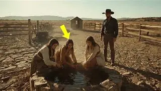 Vaquero dio agua de su pozo a 3 Apache... 25 mujeres Apache llegaron al rancho