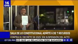Sala de lo Constitucional admite 6 de 7 recursos presentados contra Decreto de “Voto por voto”