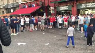 EURO 2016 British fans bullying of children refugees in Lille