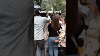 Arrested urfi Javed police ne urfi ko pakar liya 🤣😂