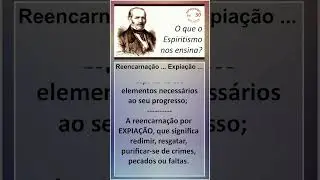 O que o espiritismo nos Ensina -  Tipos de reencarna&ccedil;&atilde;o   #shorts  #shortsceecal #tvceecal