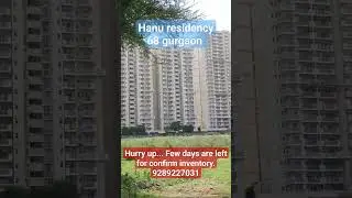Confirm inventory in sector 68 hanu residency! #pareena #hanuresidencysector68 #sector68 #property