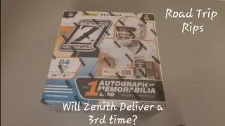 🔥 2024 Panini Zenith Mega Box Rip! | Roadtrip Rips Series | State-of-the-Art Pulls! 🔥
