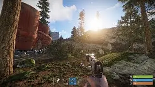 RUST ловушка. Вайп. Начинаем играть./rust trap solo. start game./World of RUST: SOLO, TRAP