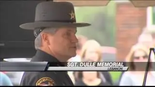 Sgt. Brian Dulle Memorial Unveiled