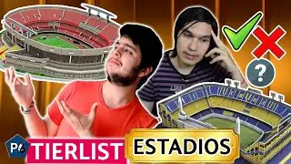 TIERMAKER MEJORES y PEORES ESTADIOS de la COPA LIBERTADORES