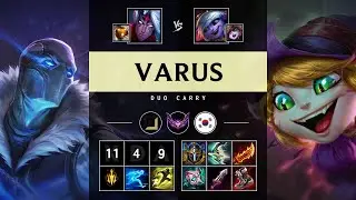 Varus ADC vs Tristana - KR Master Patch 25.21