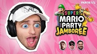 Super Mario Party Jamboree (partie 1/2) - Rediffusion Squeezie du 10/12