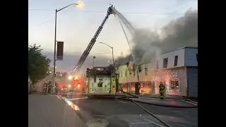 Downtown Kenora Fire Jun 28