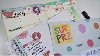 May SURPRZ Sticker kit ~ BUJO + Journal with me PROCESS