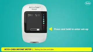 Accu-Chek Instant meter setup time and date MMOL - EN