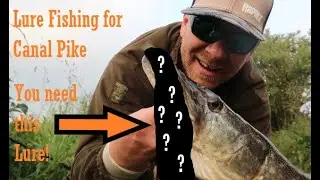 Lure Fishing for Canal Pike. (You Need This Lure!)