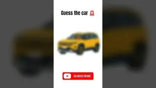 Guess The Car Challenge 🚨| Sk arts gallery #18