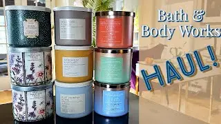 Bath & Body Works haul 🛍️ featuring You, Me & the Sea 🛍️ and Blue Verbena & Lime