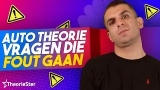 CBR examen oefenen - Auto theorie vragen die FOUT gaan